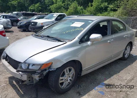 2008 Honda Civic Hybrid z USA, uszkodzony, nr VIN JHMFA362X8S014133